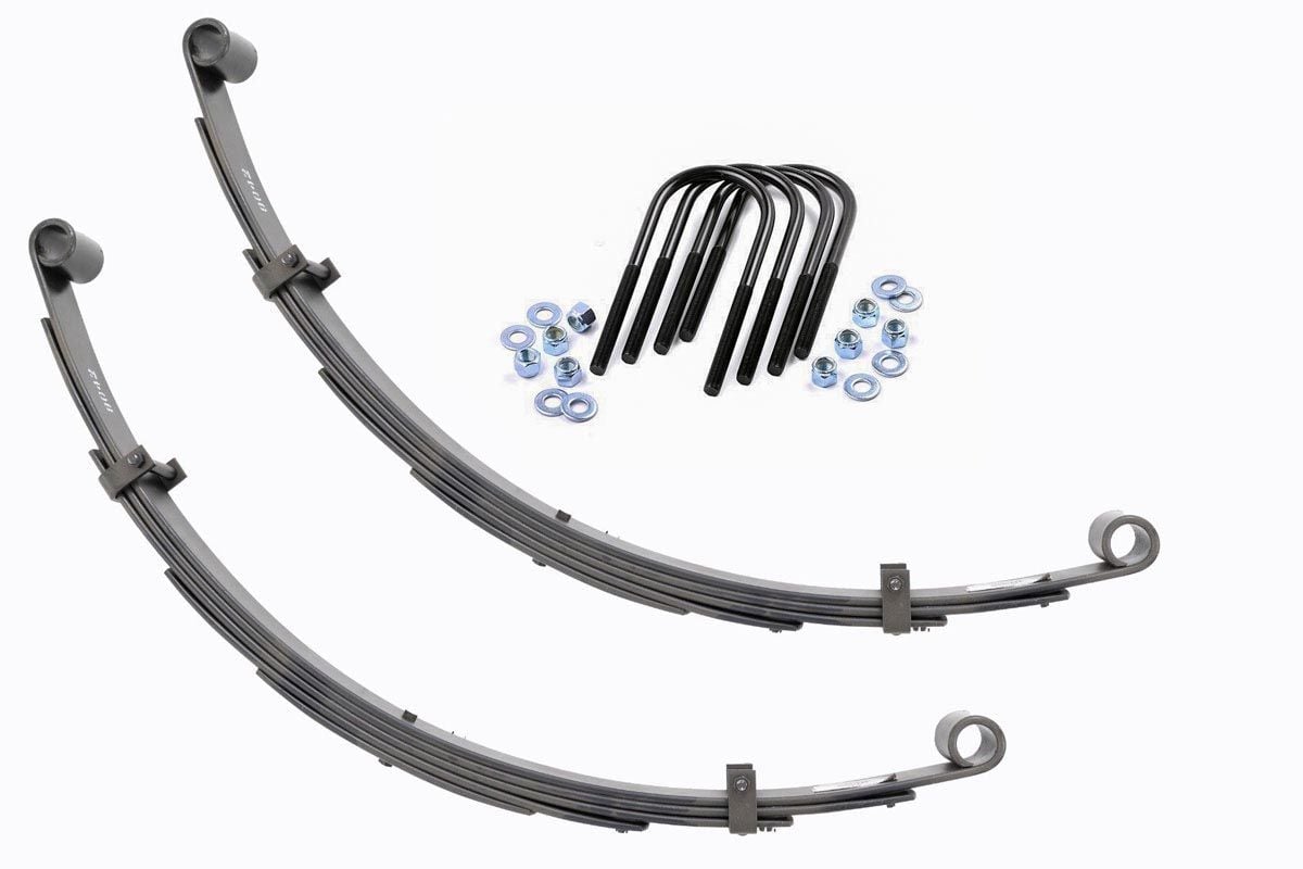 Rear Leaf Springs | 4" Lift | Pair | Toyota Land Cruiser Fj40 4wd (1964-1980)