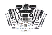 4 Inch Lift Kit w/ 4-Link | Extended Travel | Ram 3500 (25-27) 4WD | Diesel - view 3