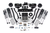 4 Inch Lift Kit w/ 4-Link | Extended Travel | Ram 3500 (25-27) 4WD | Diesel - view 4