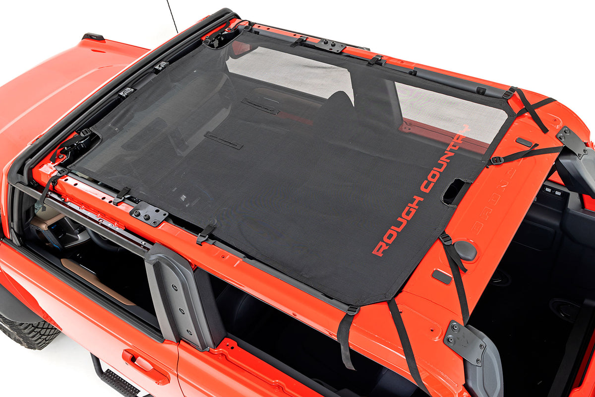 Mesh Bikini Top Plus | Black | Ford Bronco 4WD (2021-2026)
