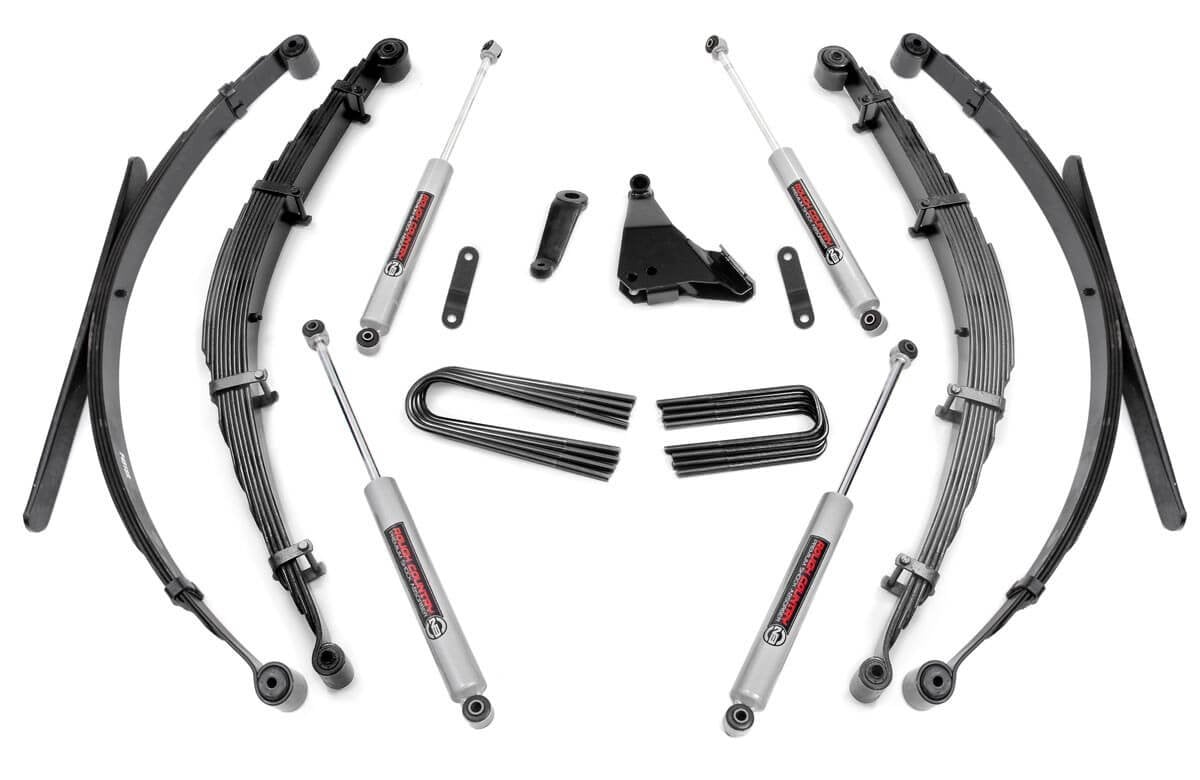 6 Inch Lift Kit | Rear Springs | Ford F-250/f-350 Super Duty 4wd (1999-2004)