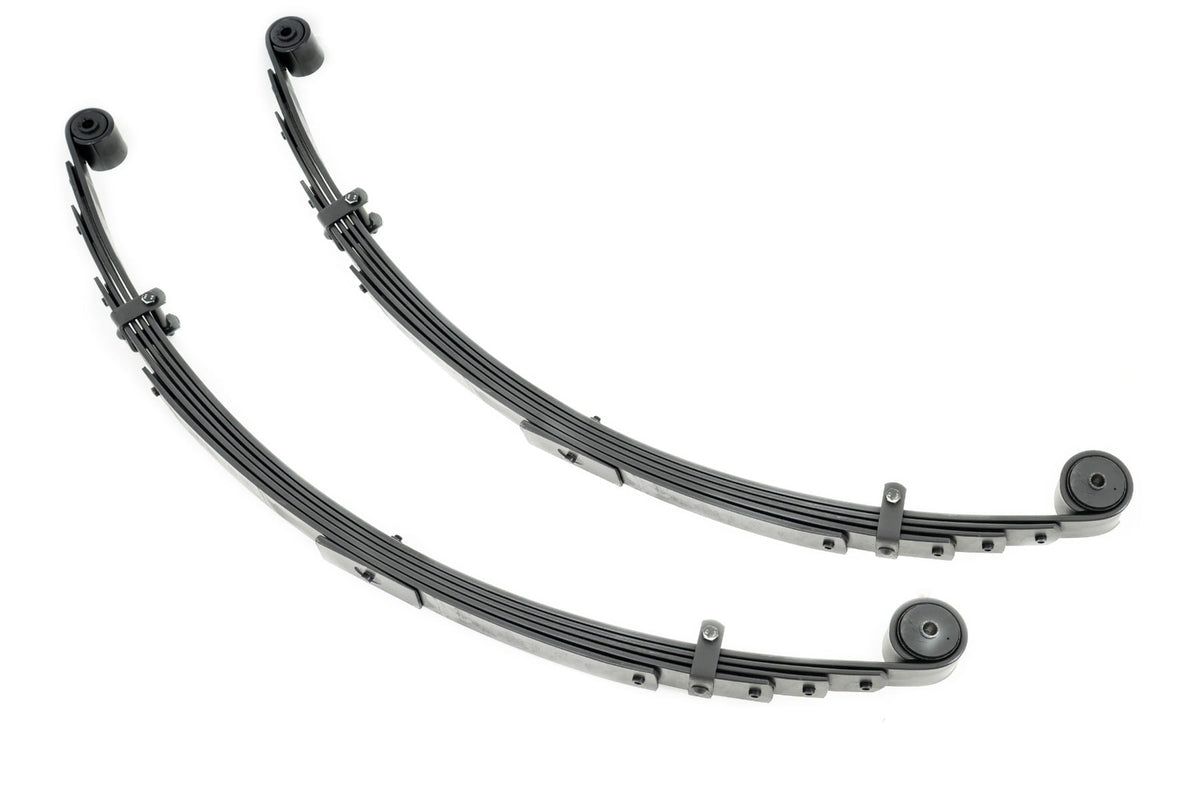 Rear Leaf Springs | 4" Lift | Pair | Jeep Cherokee Xj 2wd/4wd (1984-2001)