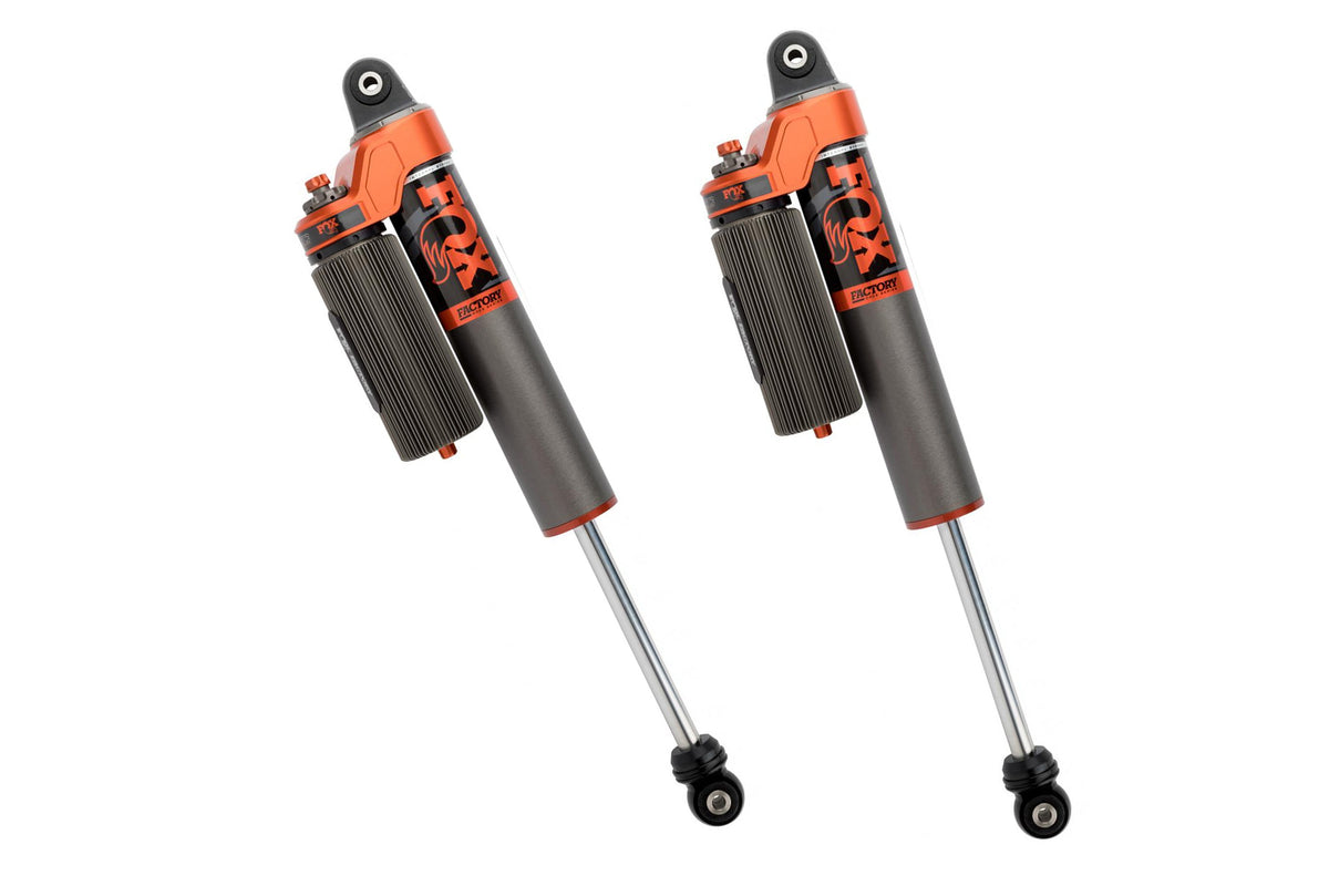 FOX 3.0 Internal Bypass Piggyback Rear Shocks Adjustable | Factory Race | 3.5-4.5 Inch Lift | Jeep Wrangler JL (18-26)