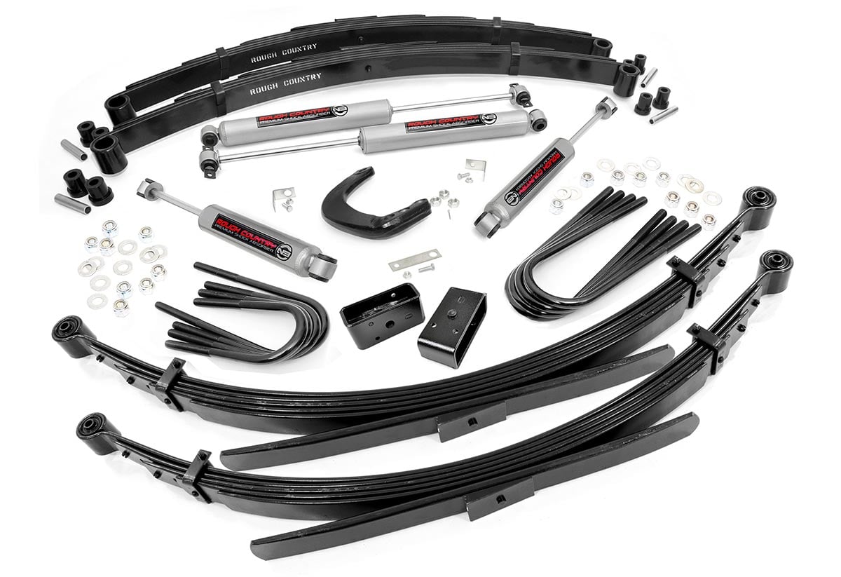 6 Inch Lift Kit | 56 Inch Rear Springs | Chevy/gmc C10/k10 Truck & Suv/k5 Blazer (77-87)