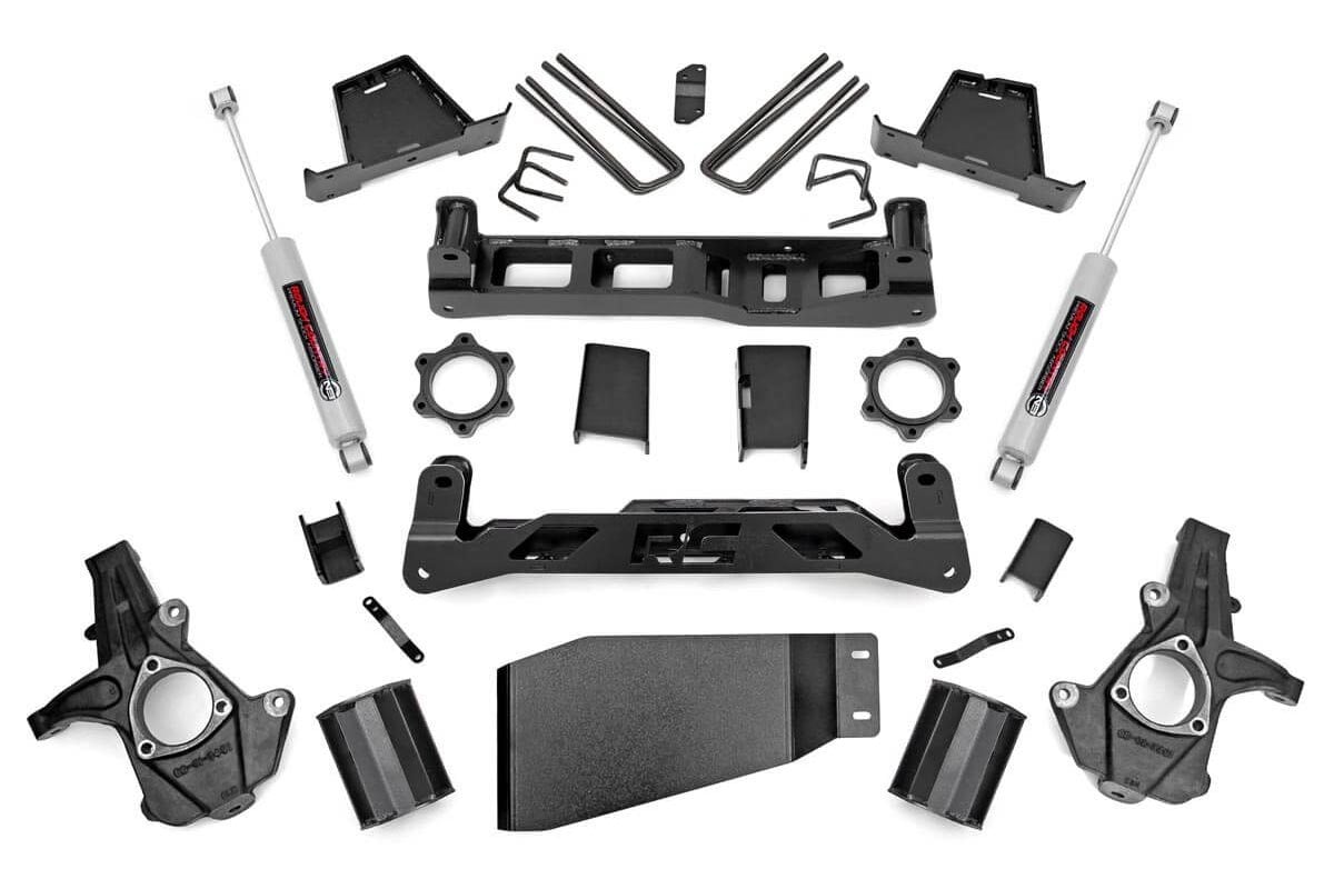 7.5 Inch Lift Kit | Chevy Silverado & Gmc Sierra 1500 4wd (2007-2013)