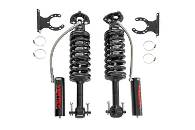Vertex 2.5 Remote Reservoir Leveling Coilovers | 2 Inch | Chevy/GMC 1500 (07-18 & Classic)