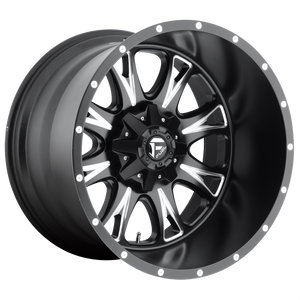 Fuel 1PC D513 THROTTLE — Matte Black Milled