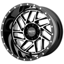 Moto Metal MO985 BREAKOUT — Gloss Black Machined