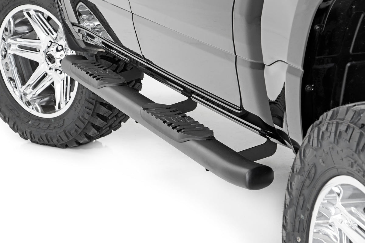 Oval Nerf Step | Crew Cab | Black | Ram 1500 (19-26)/1500 TRX (21-24)