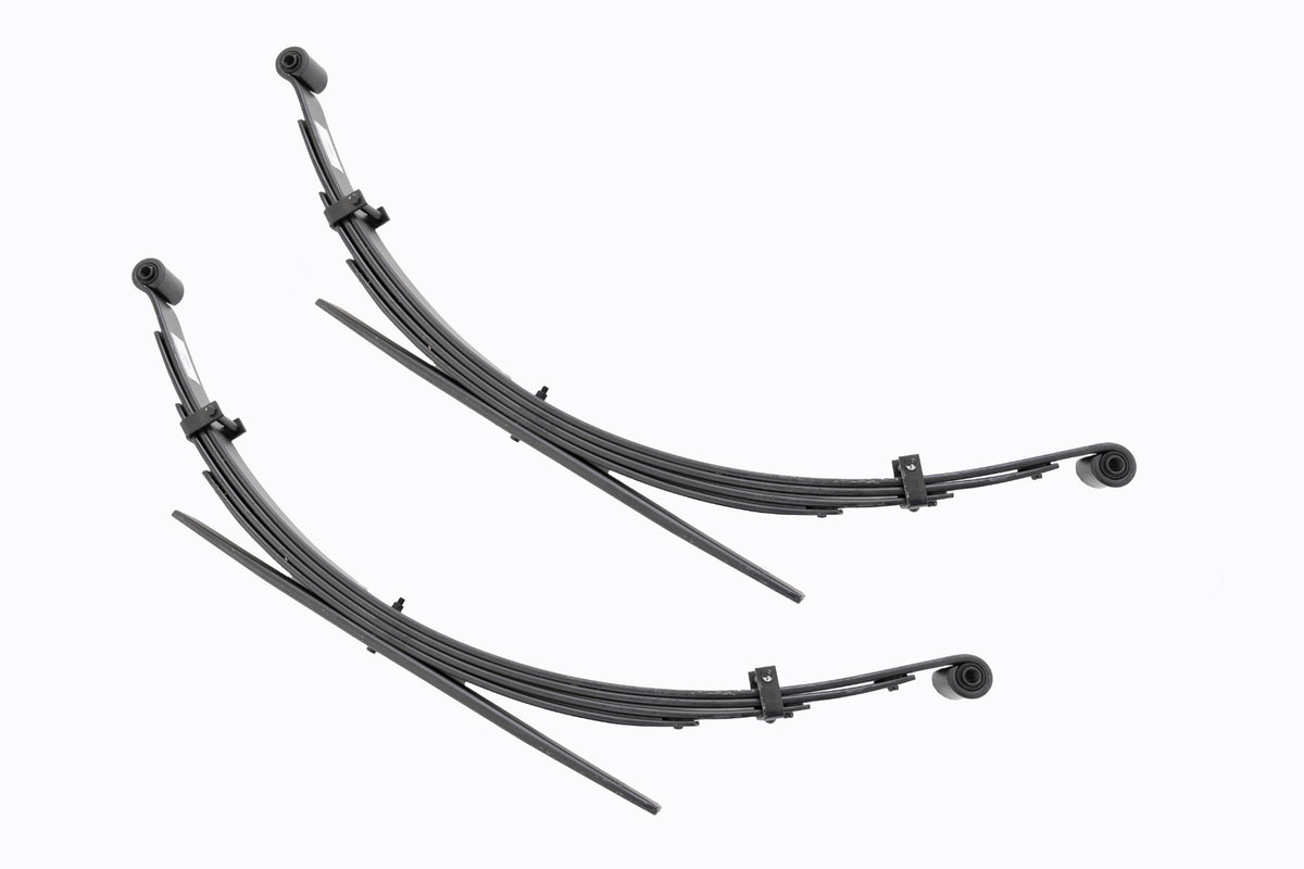 Rear Leaf Springs | 4" Lift | Pair | Dodge/plymouth Trailduster (74-81)/w100 Truck (70-89)