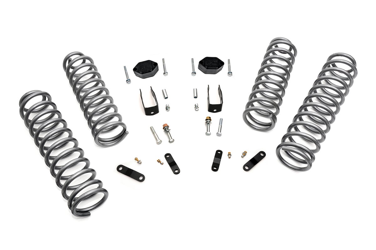 2.5 Inch Lift Kit | Coils | No Shocks | Jeep Wrangler Jk 4wd (2007-2018)