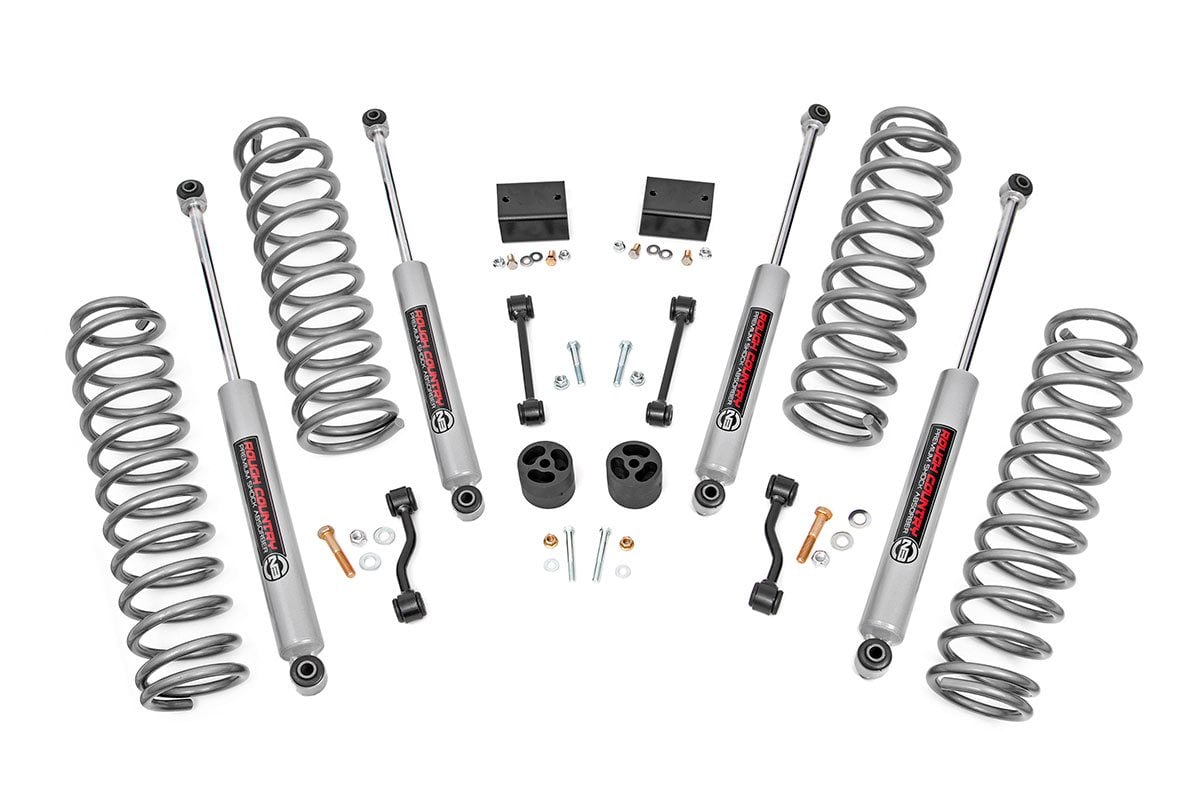 2.5 Inch Lift Kit | Coils | Jeep Wrangler Unlimited 4wd (2018-2023)