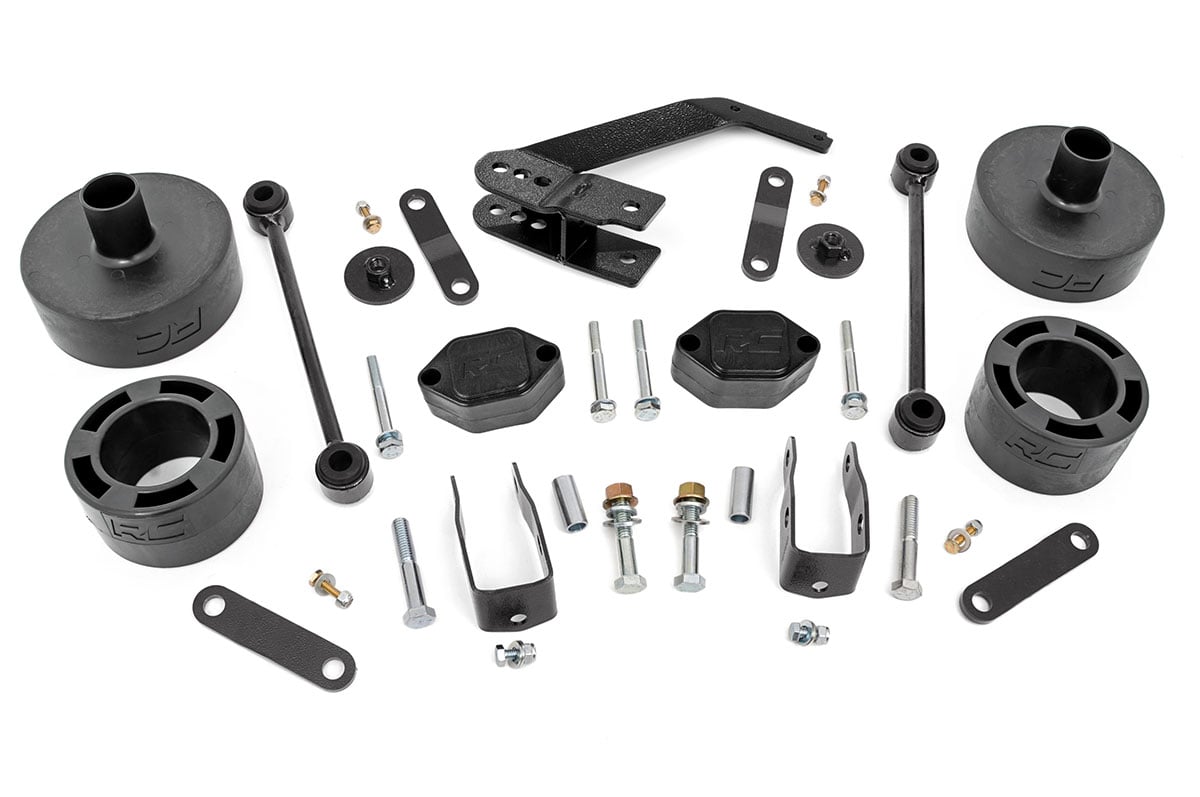 2.5 Inch Lift Kit | Spacers | Series Ii | Jeep Wrangler Jk/wrangler Unlimited (07-18)