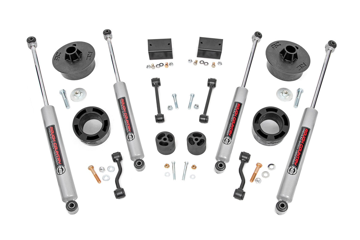 2.5 Inch Lift Kit | Spacers | N3 | Jeep Wrangler Jl (18-23)/wrangler Unlimited (18-23)