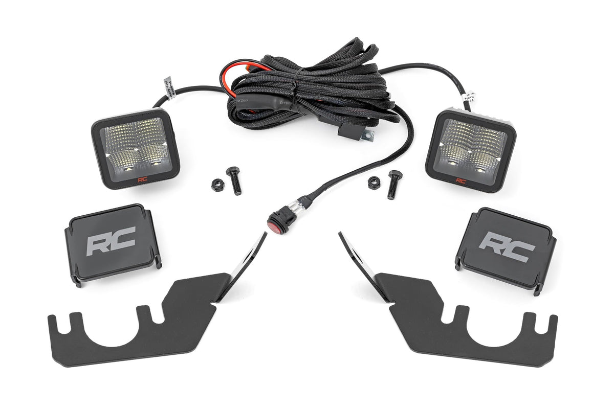 LED Light | Rear Mount | 2" Spectrum Pair | Kawasaki Teryx 1000/Teryx4 800