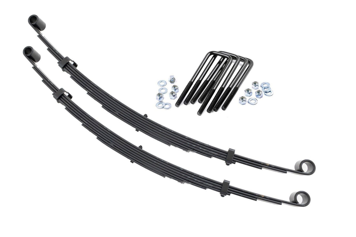 Front Leaf Springs | 4" Lift | Pair | Ford F-250 4wd (1977-1979)