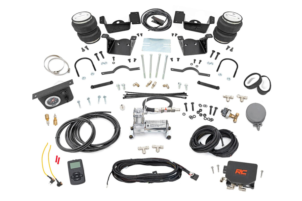Air Spring Kit W/compressor | Wireless Controller | Chevy/gmc 2500hd/3500hd (20-26)