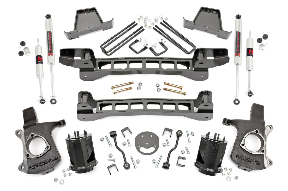 6 Inch Lift Kit | M1 Shocks | Chevy/gmc 1500 2wd (99-06 & Classic)