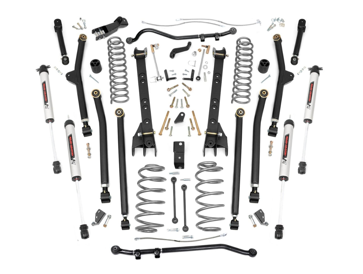 6 Inch Lift Kit | Long Arm | V2 | Jeep Wrangler Tj 4wd (1997-2006)
