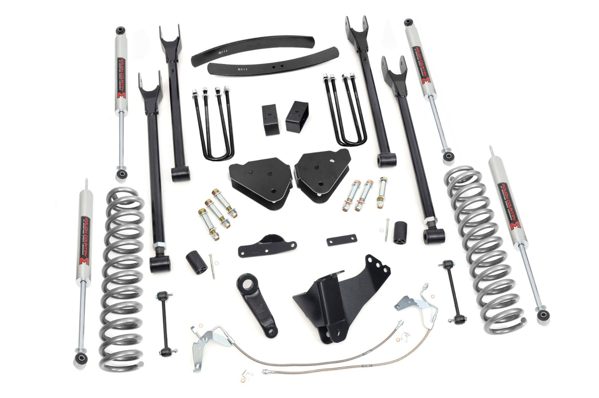6 Inch Lift Kit | Gas | 4 Link | M1 | Ford F-250/f-350 Super Duty 4wd (08-10)