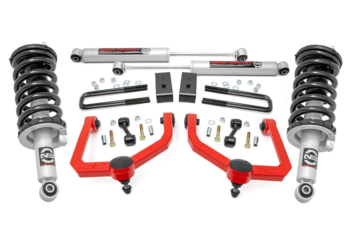 3 Inch Lift Kit | N3 Struts & Shocks | Nissan Titan 4wd (2017-2024)