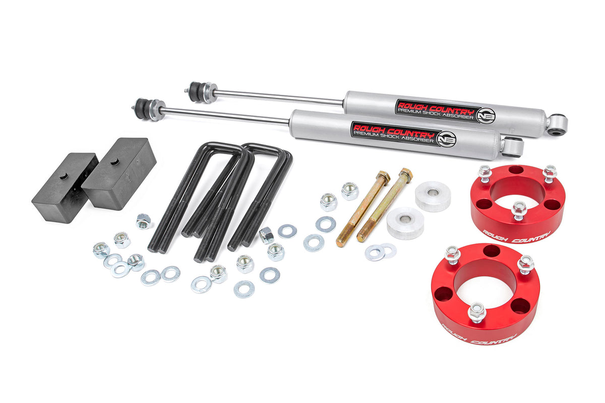 3 Inch Lift Kit | Red Spacer | Toyota Tacoma 2wd/4wd (2005-2023)