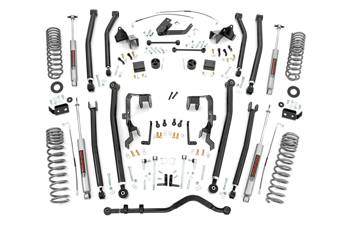 4 Inch Lift Kit | Long Arm | Jeep Wrangler Unlimited 2wd/4wd (2007-2011)