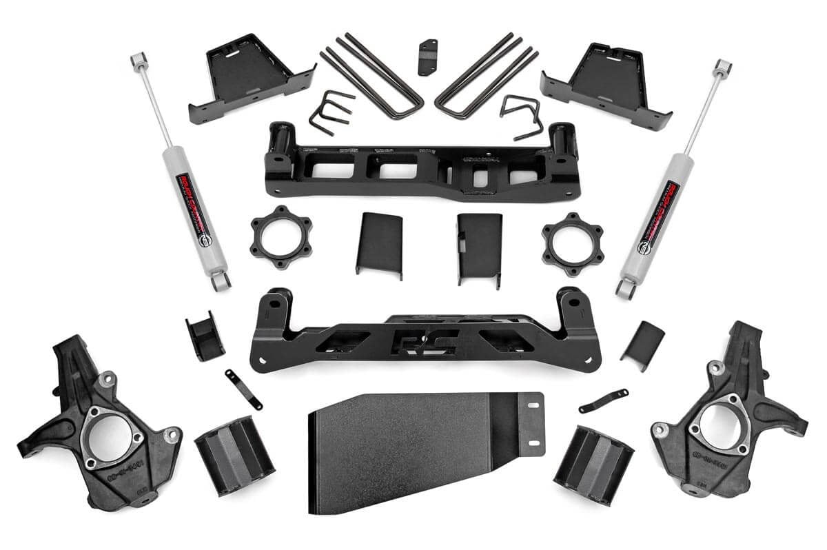 6 Inch Lift Kit | Chevy Silverado & Gmc Sierra 1500 4wd (2007-2013)