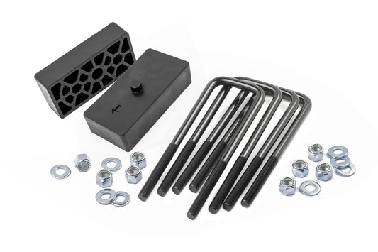 1.5 Inch Block And U-Bolt Kit | Chevy/GMC 2500HD (11-19) - Rough Country at Road Runner Wheels & Tires