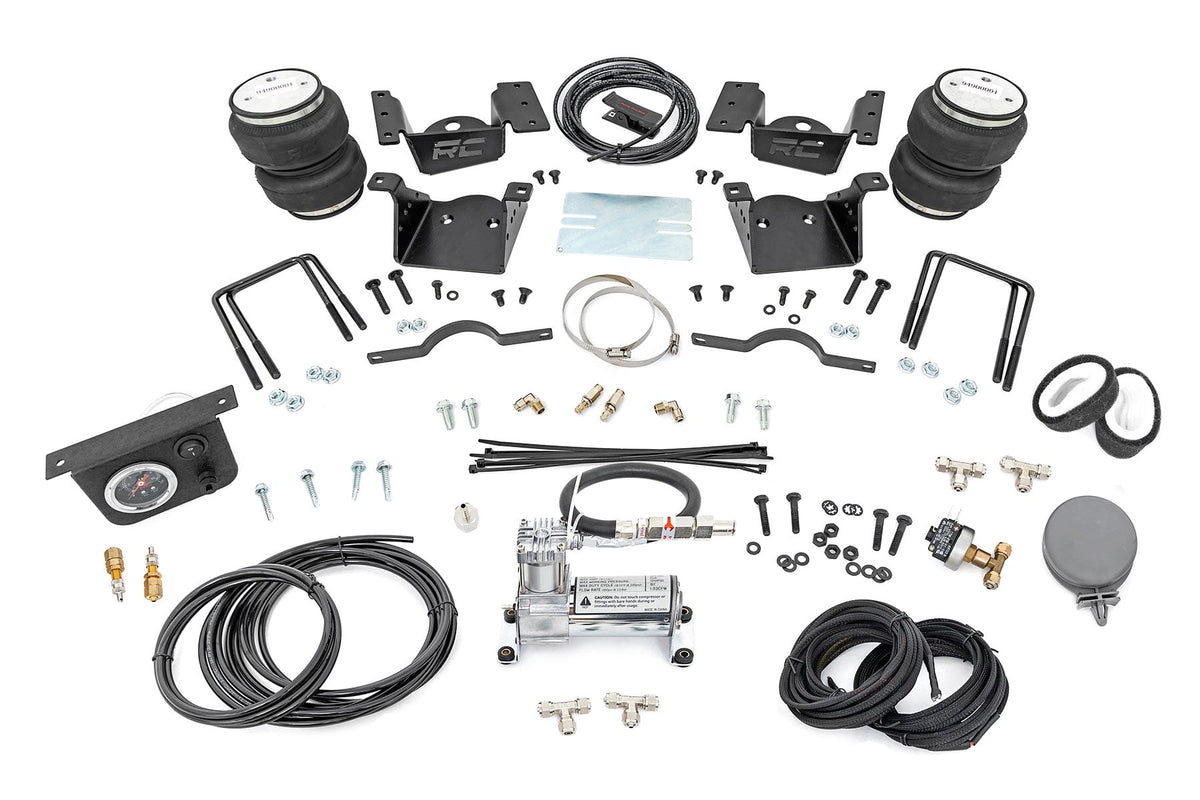 Air Spring Kit W/compressor | 0-7.5" Lift | Chevy/gmc 2500hd/3500hd (11-19)