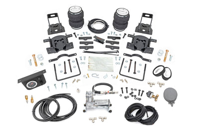 Air Spring Kit w/compressor | Ford F-250/F-350 Super Duty 4WD (2005-2016) - Rough Country at Road Runner Wheels & Tires