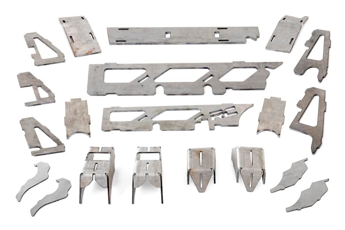 Axle Truss And C-gusset | Combo | Dana 30 | Jeep Wrangler Jk/wrangler Unlimited (07-18)