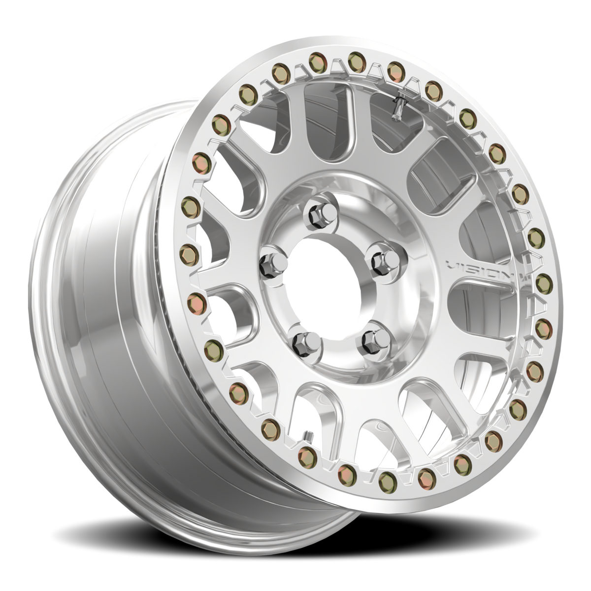 Vision Off-Road Forged Nemesis Beadlock — Polished