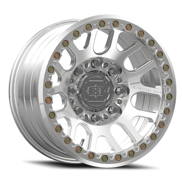 Vision Off-Road Forged Nemesis Beadlock — Polished 