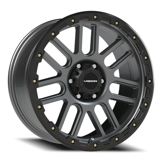 Vision Off-Road Nemesis — Gunmetal - angle 1