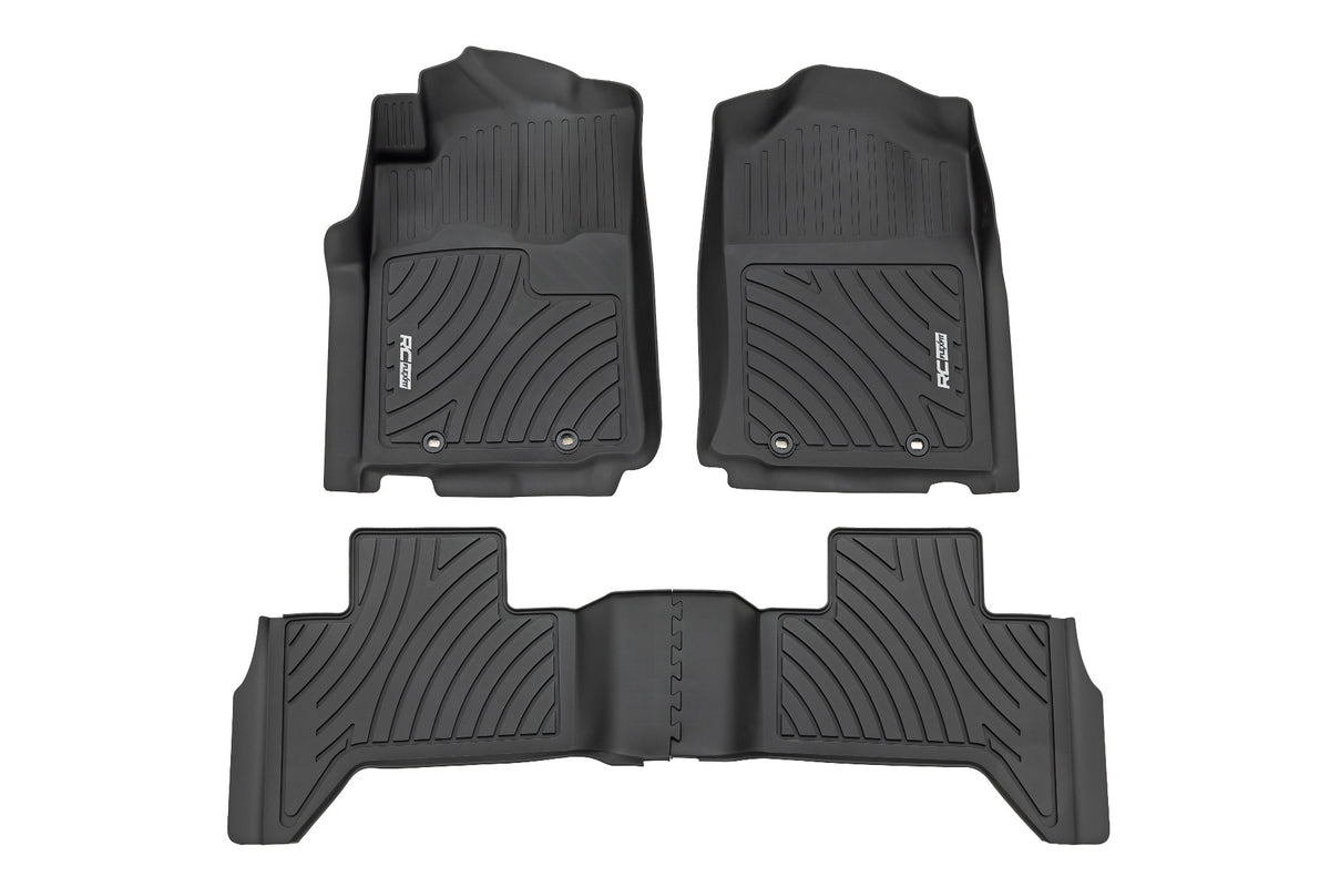 Flex-Fit Floor Mats | Front and Rear | Toyota Tacoma 2WD/4WD (2012-2015)