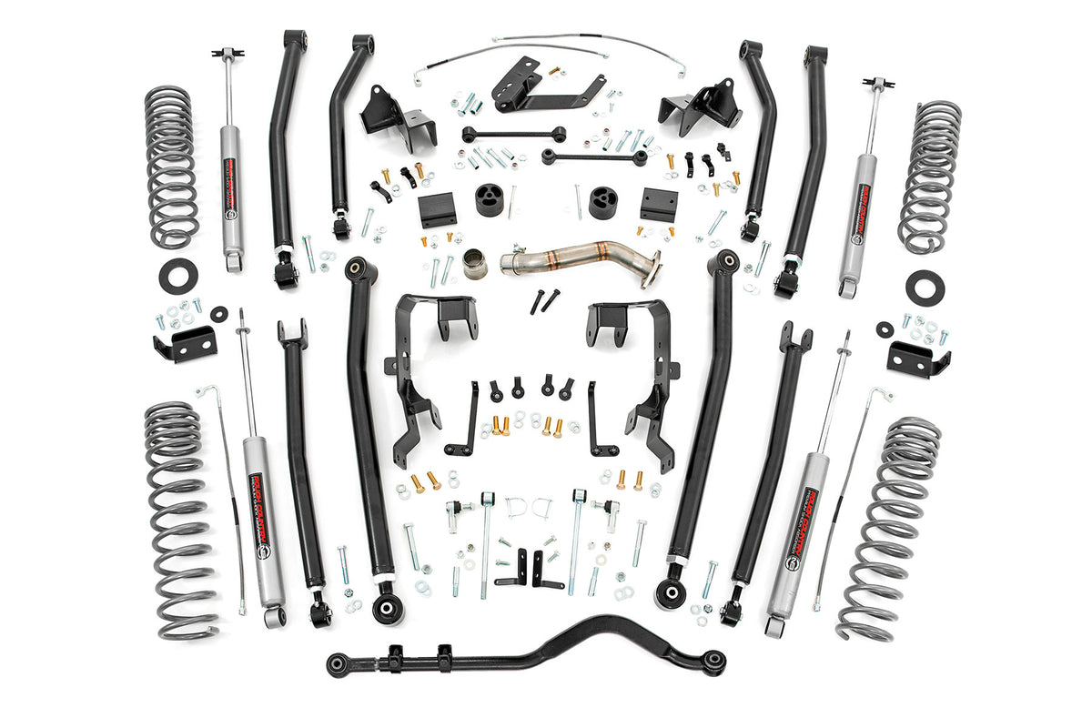 4 Inch Lift Kit | Long Arm | Jeep Wrangler Unlimited 4wd (2012-2018)