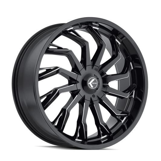Kraze Scrilla KR142 — Black/Milled