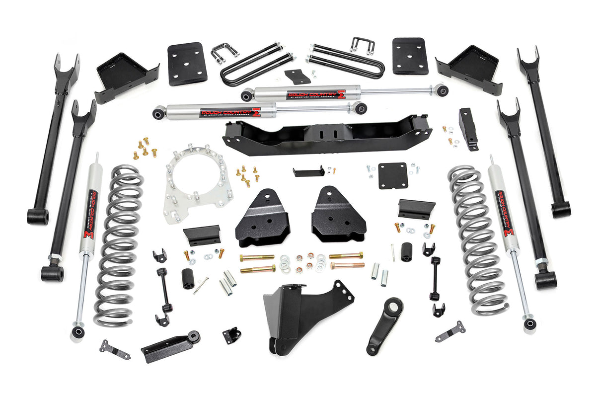 6 Inch Lift Kit | 4-link | Ovld | M1 | Ford F-250/f-350 Super Duty 4wd (17-22)