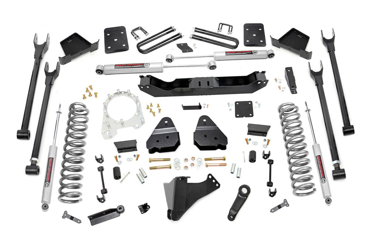 6 Inch Lift Kit | Diesel | 4-link | No Ovld | Ford F-250/f-350 Super Duty (17-22)