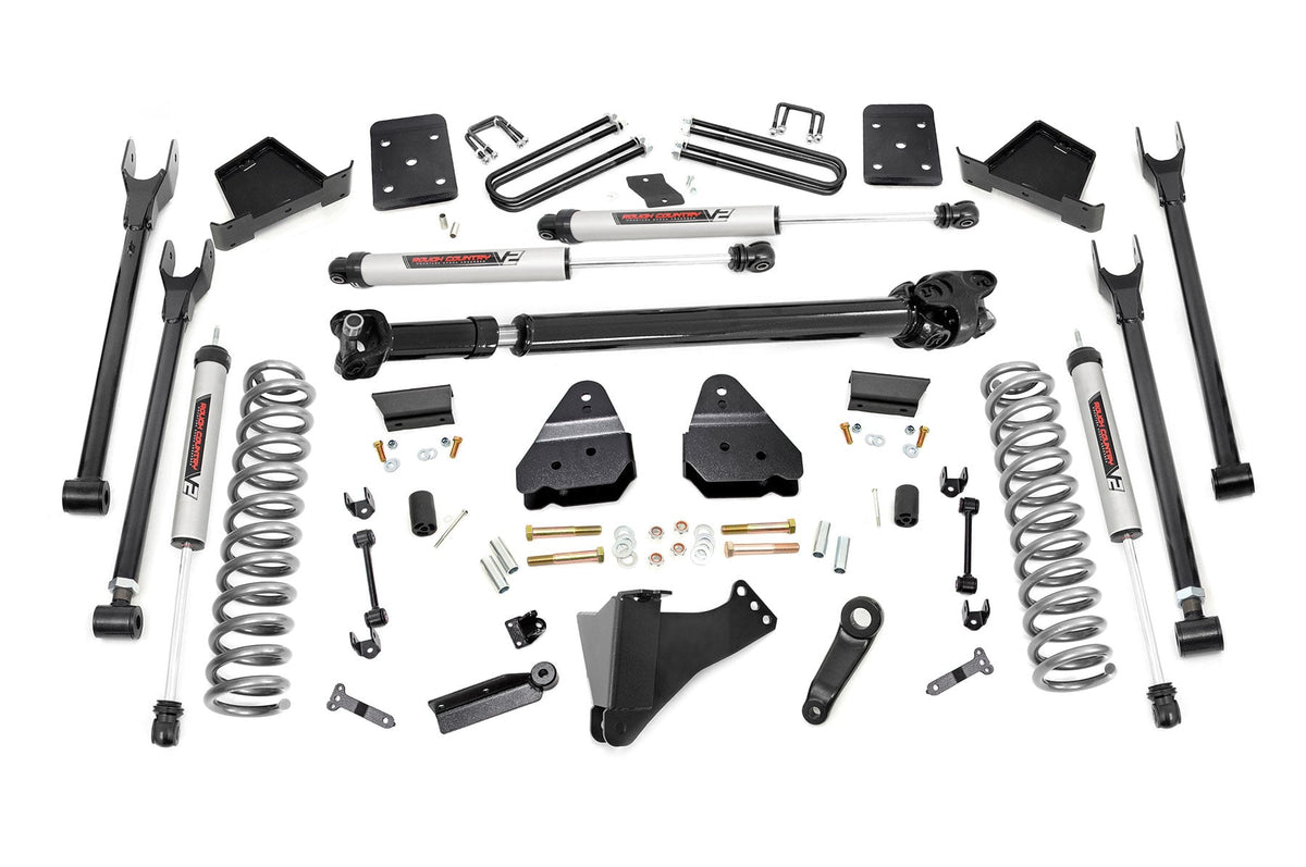 6 Inch Lift Kit | 4-link | Ovld | D/s | V2 | Ford F-250/f-350 Super Duty (17-22)
