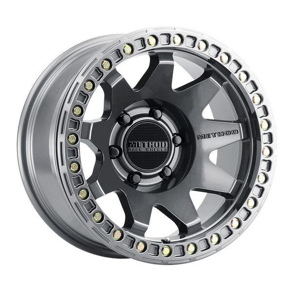 Method Race Wheels MR108 Beadlock — Gloss Titanium 