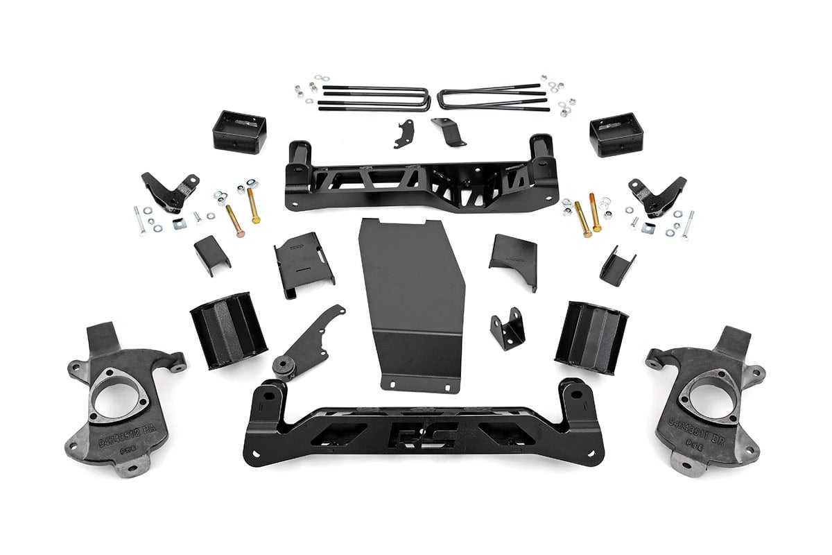 5 Inch Lift Kit | Magneride | Cast Steel | Gmc Sierra 1500 Denali 4wd (14-18)