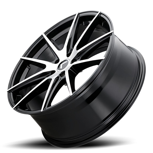 Kraze Turismo KR193 — Black/Machined Face
