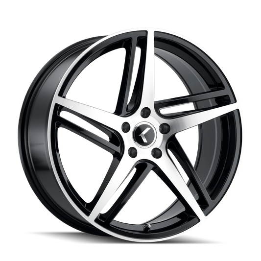 Kraze Milano KR195 — Black/Machined Face