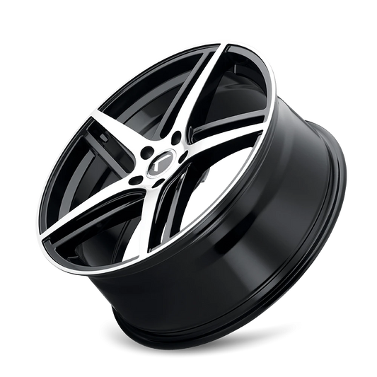 Kraze Milano KR195 — Black/Machined Face
