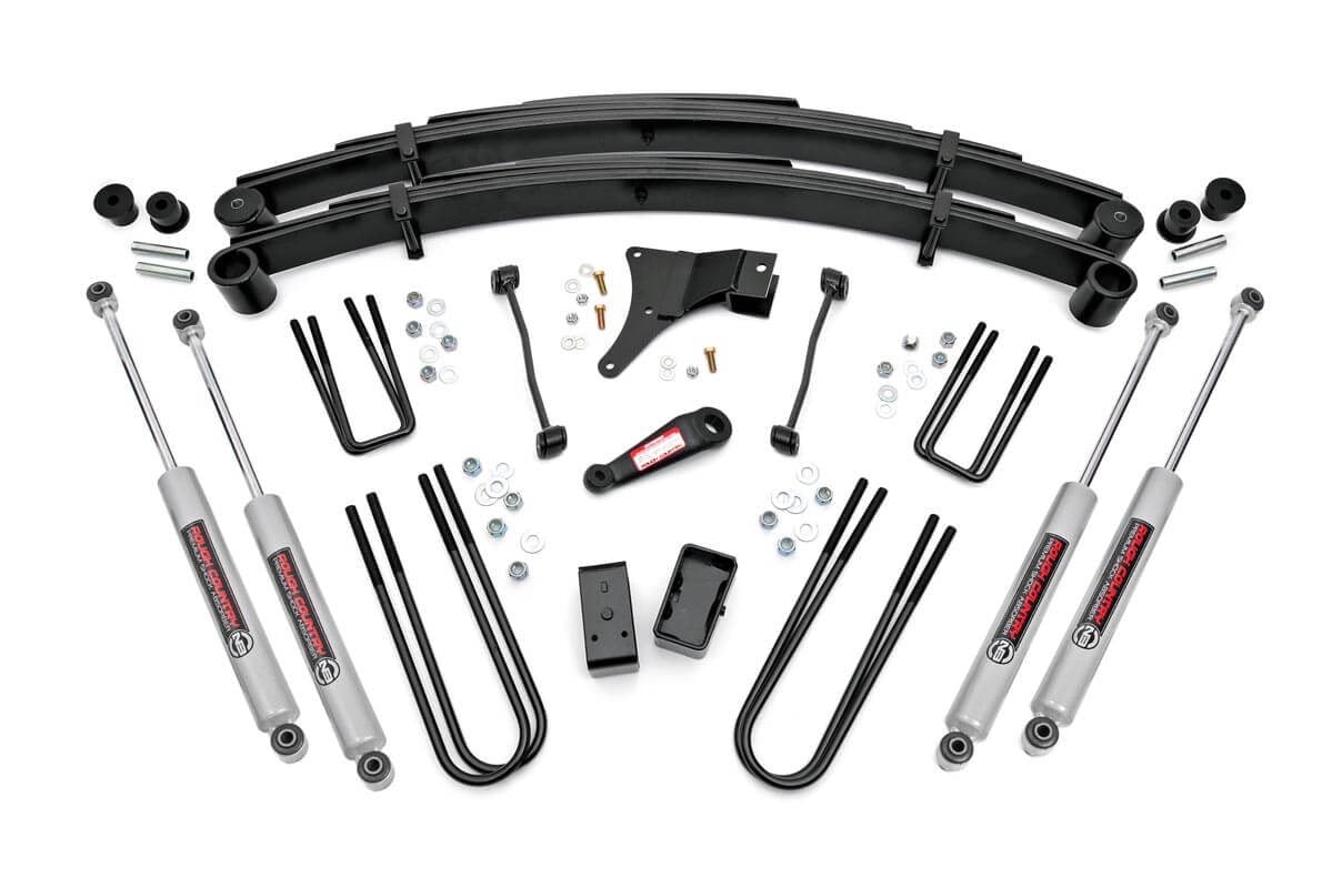 6 Inch Lift Kit | Rear Blocks | Ford F-250/f-350 Super Duty 4wd (1999)
