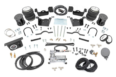 Air Spring Kit w/compressor | 3-5 Inch Lift Kit | Chevy/GMC 2500HD/3500HD (20-26) - Rough Country at Road Runner Wheels & Tires