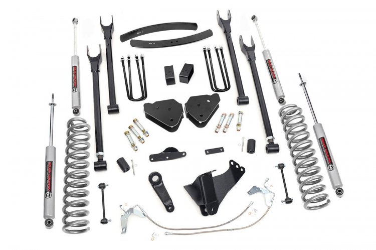 6 Inch Lift Kit | Gas | 4 Link | Ford F-250/f-350 Super Duty 4wd (2008-2010)