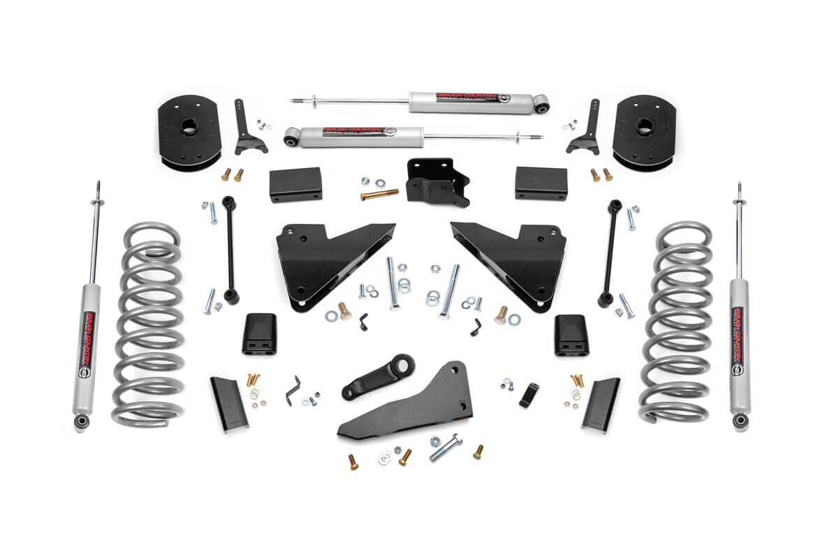 5 Inch Lift Kit | Fr Diesel Coil | Radius Arm Drop | Ram 2500 4wd (2014-2018)